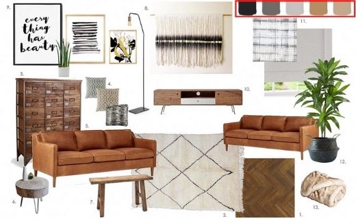 Cách tạo Mood board trong thiết kế nội thất cho ngôi nhà của bạn!