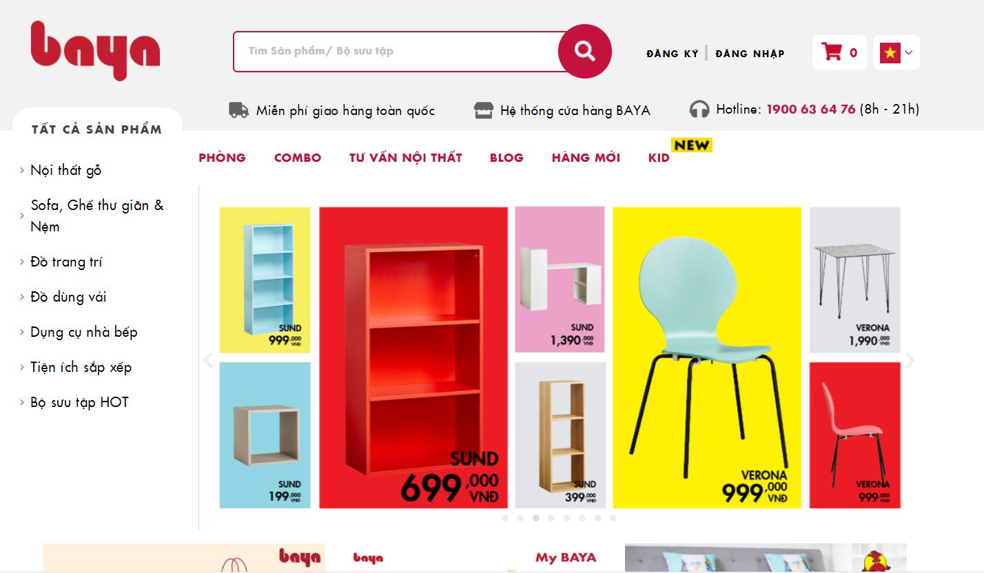 Cách tìm nguồn và mua sắm nội thất trực tuyến