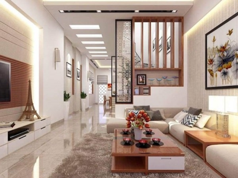 Chi phí nội thất nhà 2 tầng 50m2 đến 60m2